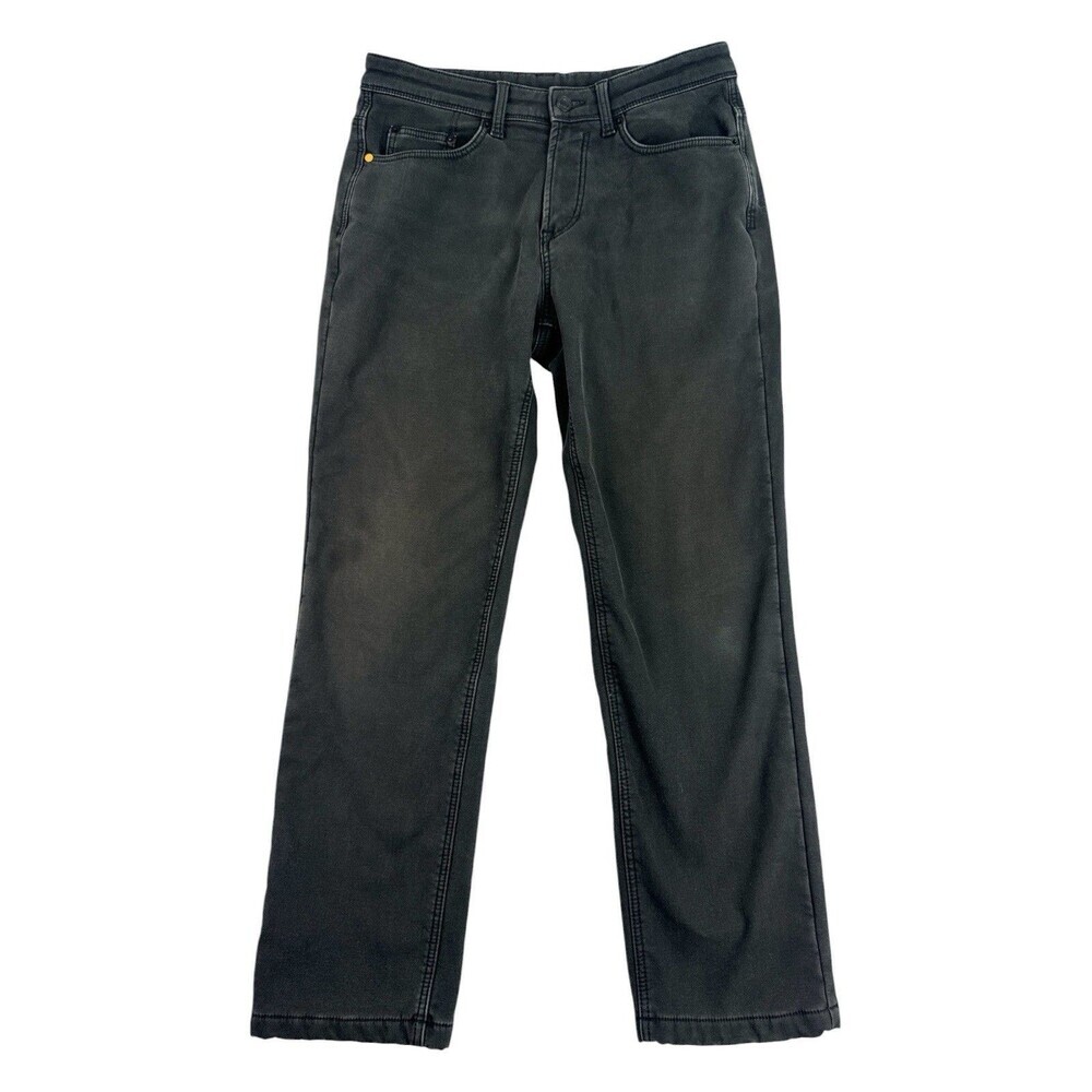 CAT Caterpillar Work Pants 32 Black Fleece Lined Stretch Carpenter Utility